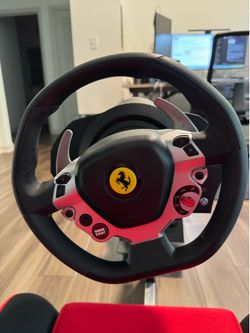 Thrustmaster TX Racing Wheel + OpenWheeler Racing Simulator Seat Cockpit – Xbox/PC