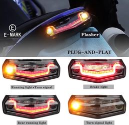 Lumotrixa Integrated LED Tail Light for Yamaha Ténéré 700 / T700 / XTZ700