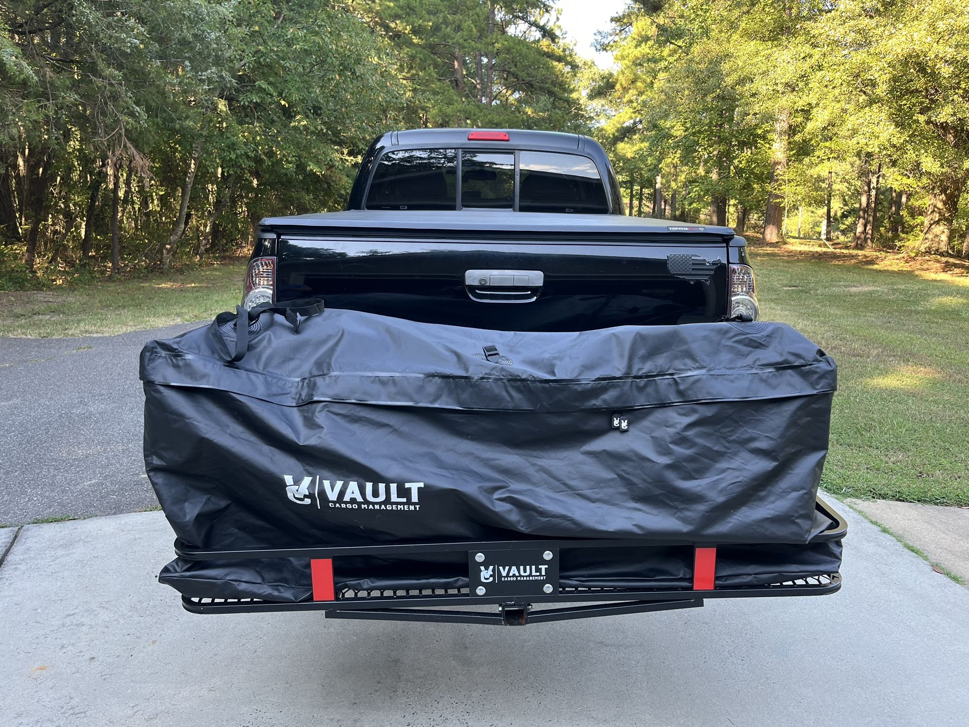 Vault 2”Hitch Cargo Rack Carrier with Heavy Duty Cargo Bag