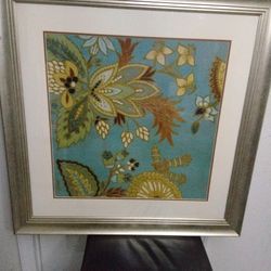 Beautiful Framed Floral Painting