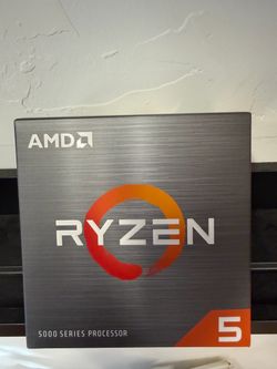 AMD Ryzen 5 5600 3.5Ghz Hex Core Processor 100-100000927 box new w heat sink