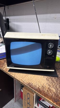 Vintage Panasonic Solid State TV Retro Television
