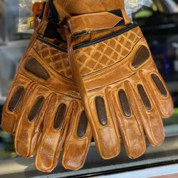 Gloves for Motorcycles $50 NEW LEATHER