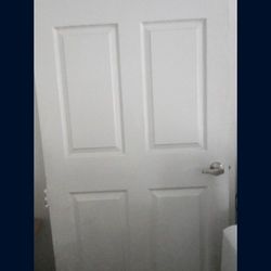 Doors  (2)  36x80  with stainless handles