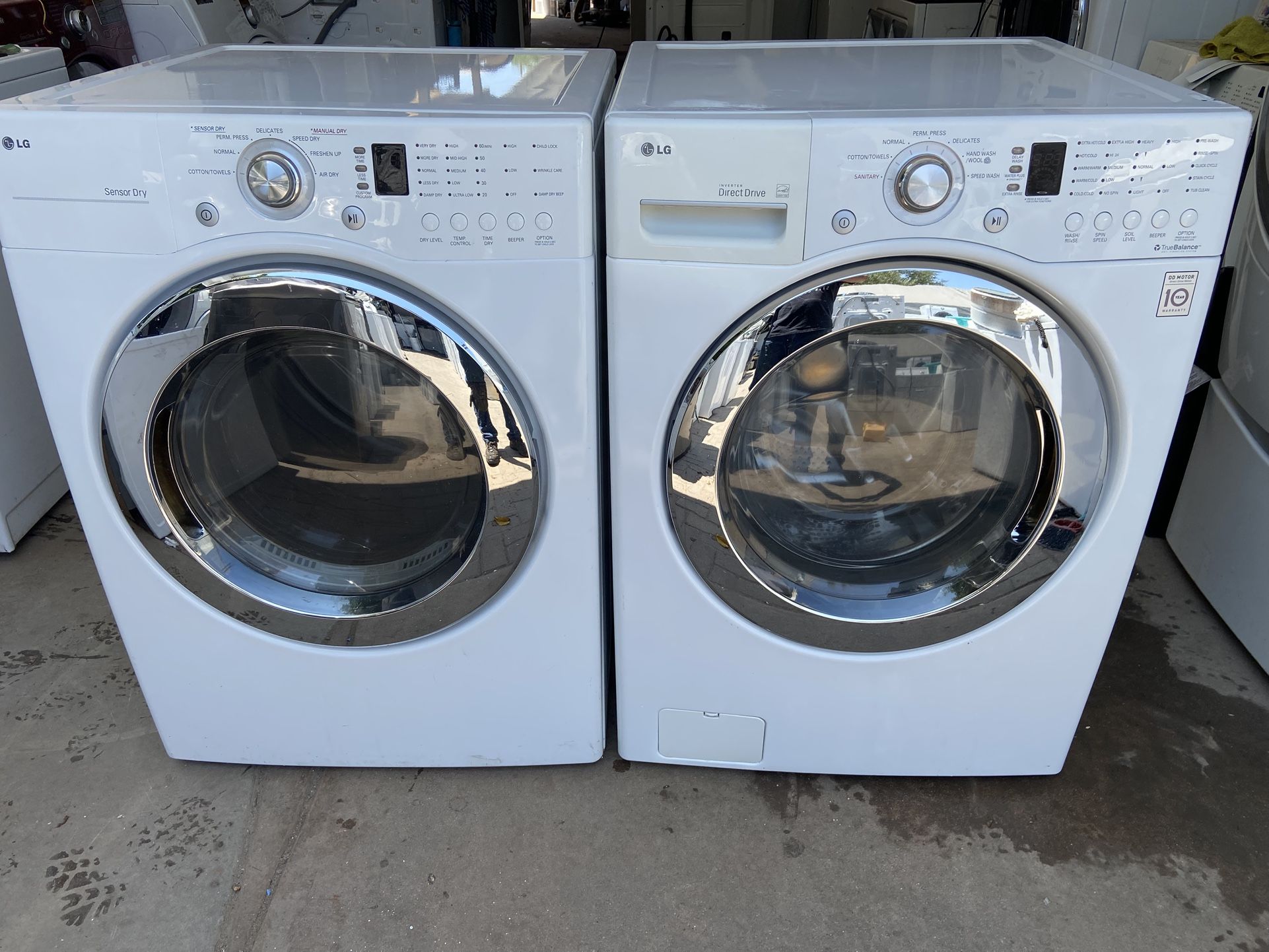 LG Washer & Gas Dryer