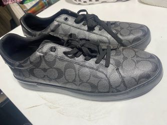 Coach Signature Sneakers Men’s Size 13 Black Designer Shoes