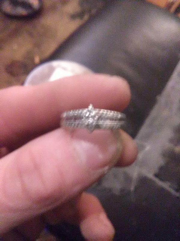 925 120 Pt Diamond Ring Size 455 For Sale In Martinsville
