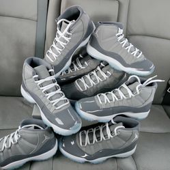 Jordan 11 Cool Grey's...