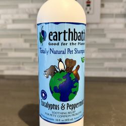 Earthbath All Natural Eucalyptus and Peppermint Shampoo 16-Ounce (Soap Free)