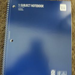 Single Subject Notebooks