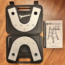 Gorilla Ladder Static Hinge Rail Bracket Kit Scaffold Mode Case w/Wrench