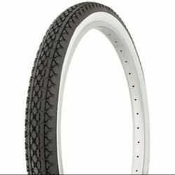 Duro 26x 2.125 White Wall Beach Cruiser Bicycle Tires  brand new