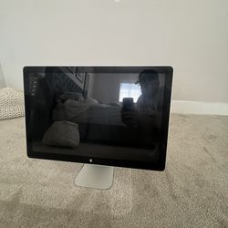 Apple 27” LED Cinema Display + USB-C Adapter (Works w/ New MacBooks)