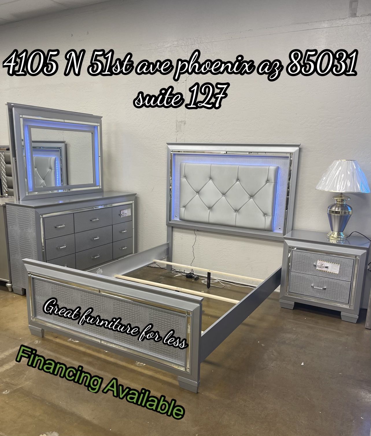 Queen Size Bedroom Set Brand New