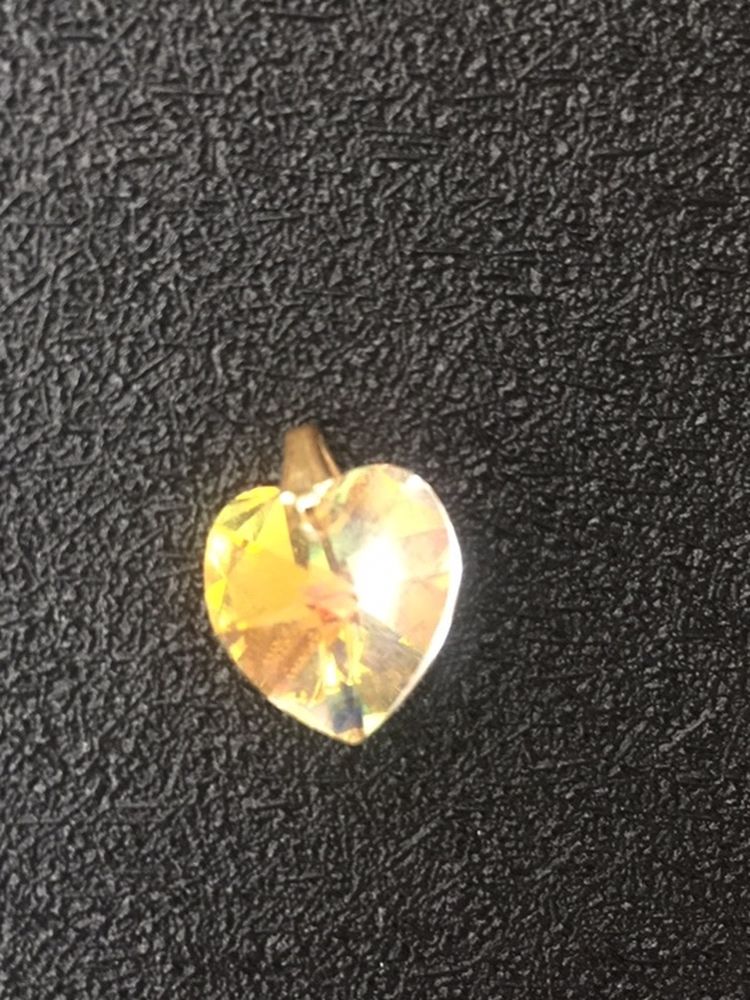 Crystal Heart Charm