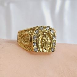 Stainless Steel Virgen Ring