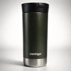 Contigo 16 oz Travel Mug – Stainless Steel SnapSeal Lid