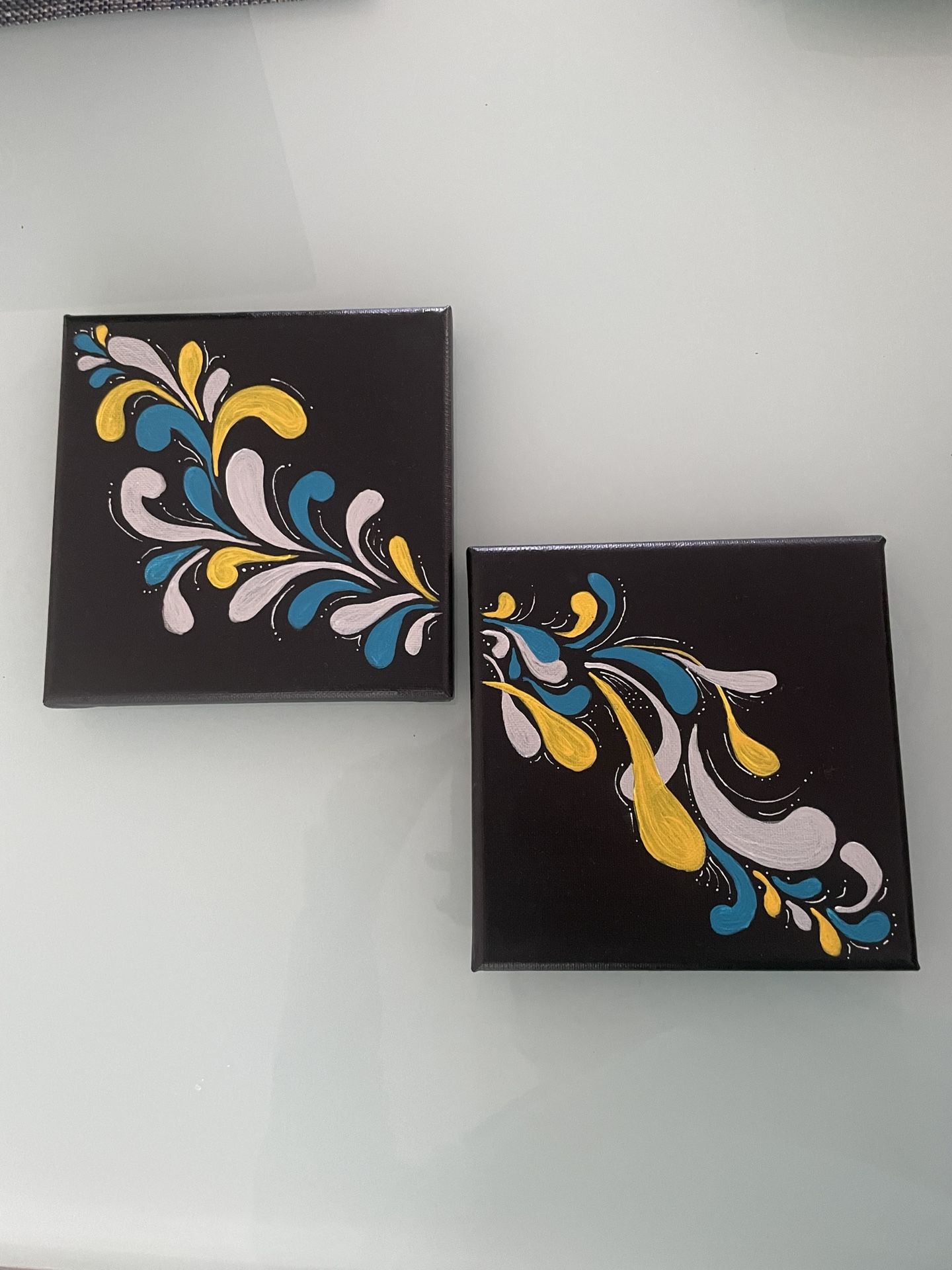 Set Of 2 Paintings