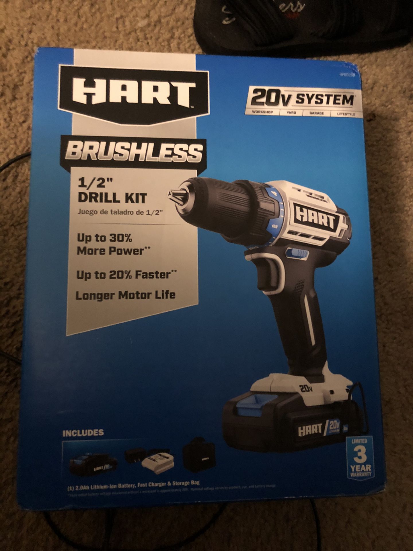 Hart Brushless Drill