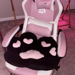 Gamer Chair AND Paw Cushion 