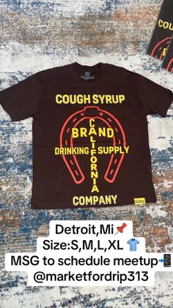Awful lot of cough syrup shirt