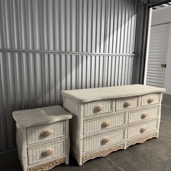 Handmade Dresser And Night Stand. 