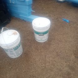 Full Bucket Of White Paint