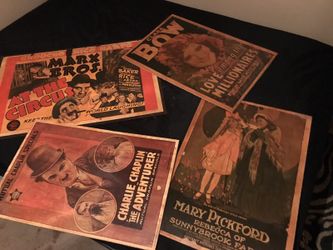 Old movie posters