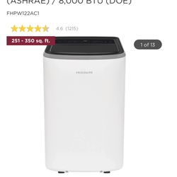 Frigidaire 3-in-1 Connected Portable Air Conditioner 