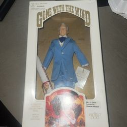 Gone With The Wind World Doll  Mr. O'Hara Sky Blue Suit Rare! Hang tag & COA