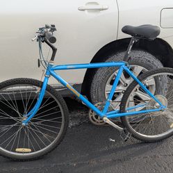 men's vintage aluminum Mount bike