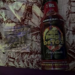 High Voltage Detox Pomegranate Pee Test Drink And Pill Supplement