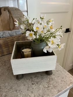 Pending Wood box riser for decor $12
