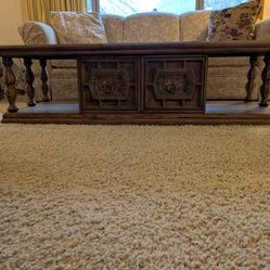 Mid Century Coffee Table And Two Side Tables