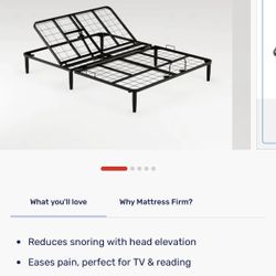 Sleepy's Adjustable Base/ Bed Frame