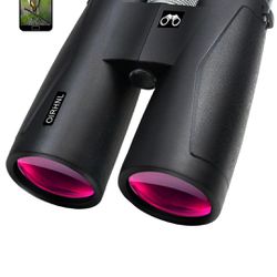 12x50 HD Binoculars for Adults High Powered,Large View Lightweight Waterproof Binoculars with Clear Low Light Vision for Bird Watching,Hunting & Trave
