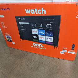 Onn 70" roku Smart 4k Smart TV Brand New