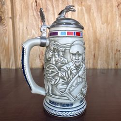 Coast Guard Collectible Beer Stein with Lid