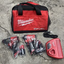 Milwaukee Drill & Driver Combo
