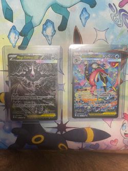 Mega Greninja and Mega DarkRai