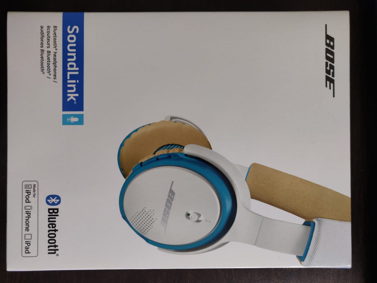 Bose Soundlink bluetooth headphones