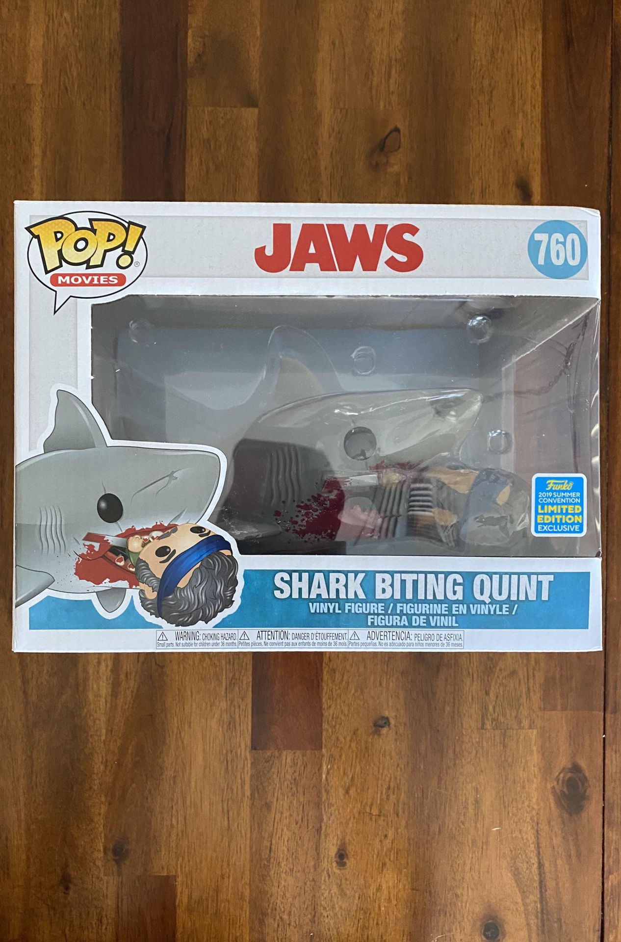 Funko Pop! Shark Biting Quint SDCC Exclusive - $75