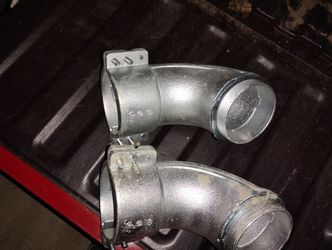 3 1/2 Steel Flex 90 Connecter