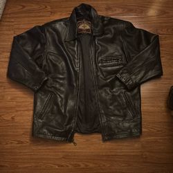 Leather jacket