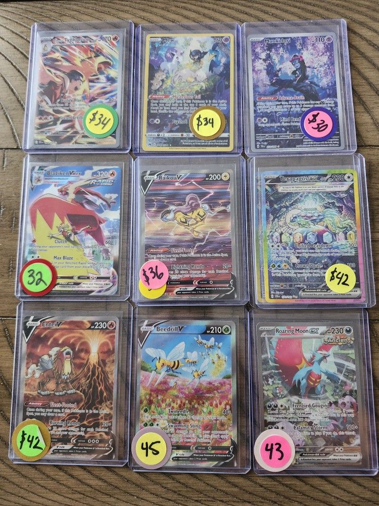 POKEMON SINGLES SYLVEON PIKACHU UMBREON BEEDRILL