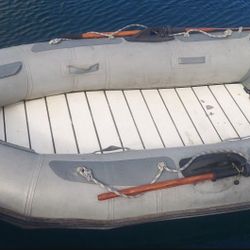 Avon Inflatable Boat And Trailer
