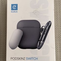 New Podskinz AirPod 1 & 2 Case with Carabiner