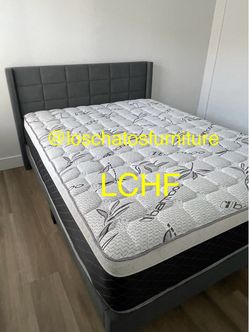 New bed frame Queen size with mattress