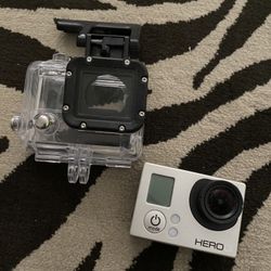 GoPro Hero 3 White edition + accessories, USB charger, car mount