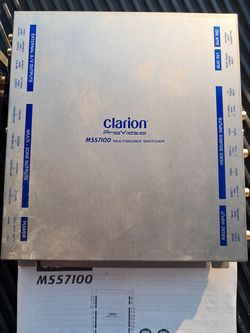 CLARION AUDIO/VIDEO EQUIPMENT
